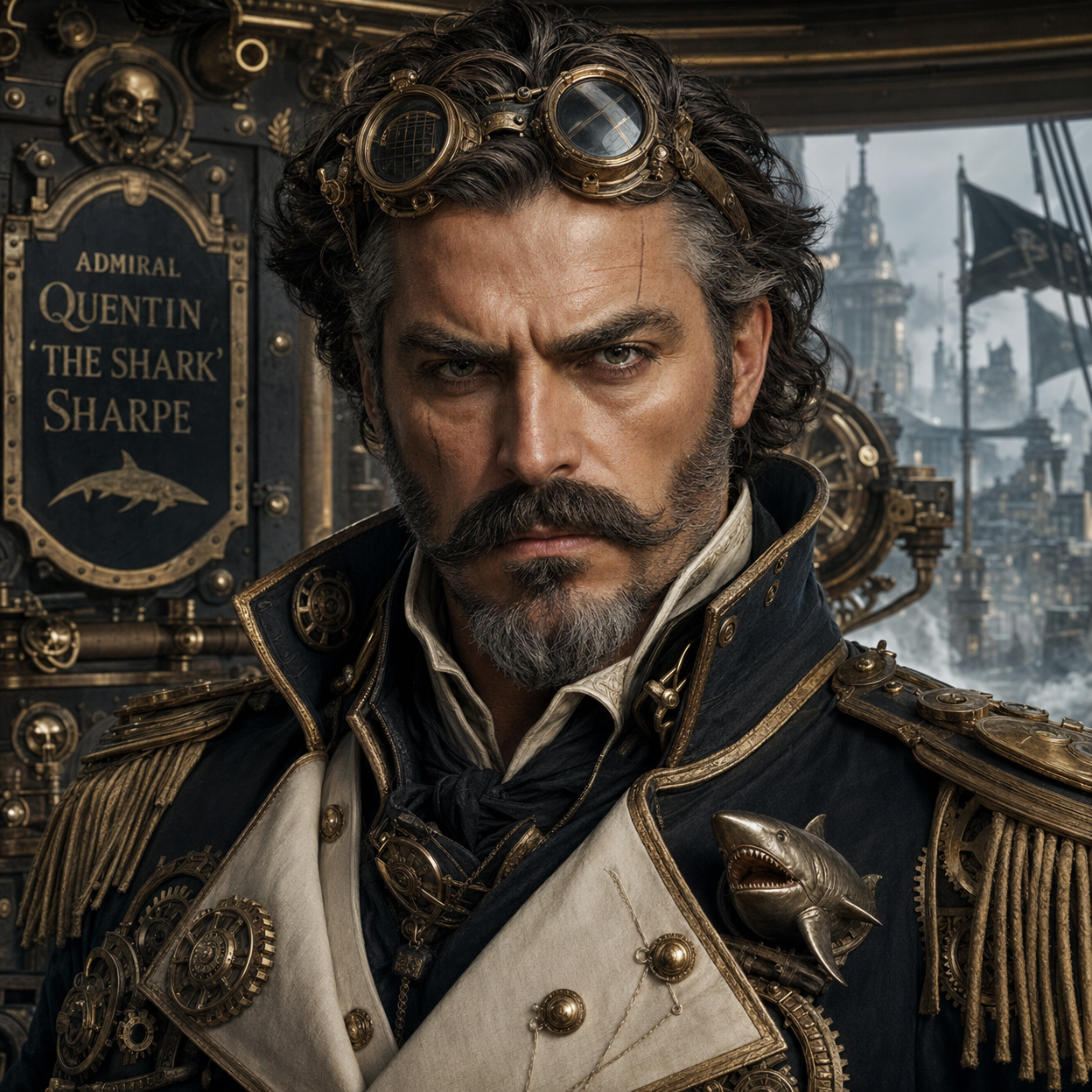 Admiral Quentin 'The Shark' Sharpe
